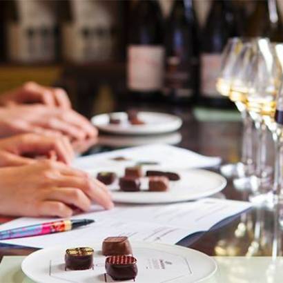 Wine and chocolate workshop with commentary Wine and chocolate workshop with commentary
